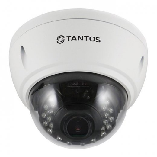 Купольная IP-камера Tantos TSi-Ve4VPA (2.8-12) Купить Купольная IP-камера Tantos TSi-Ve4VPA (2.8-12) в
