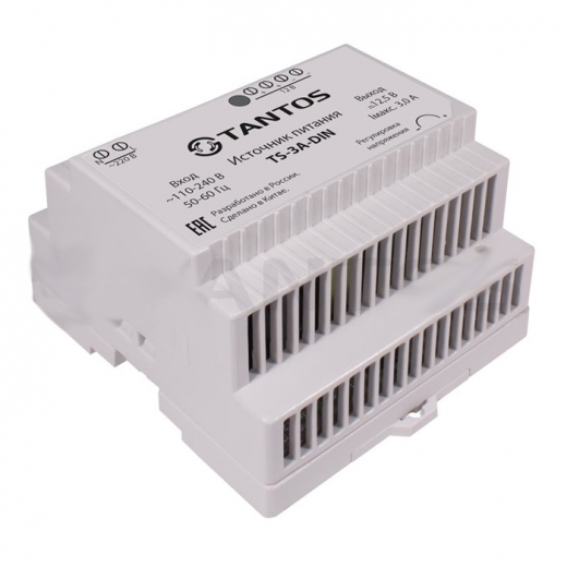 Блок питания Tantos TS-3A-DIN Купить Блок питания Tantos TS-3A-DIN в