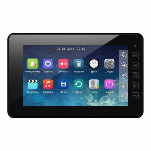 Видеодомофон RVi-VD10-21M (черный) Купить Видеодомофон RVi-VD10-21M (черный) в