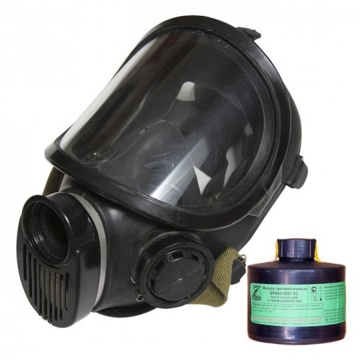Промышленный противогаз ППФ-95 (м.К2) с 1 маской ППМ-88 Купить Промышленный противогаз ППФ-95 (м.К2) с 1 маской ППМ-88 в
