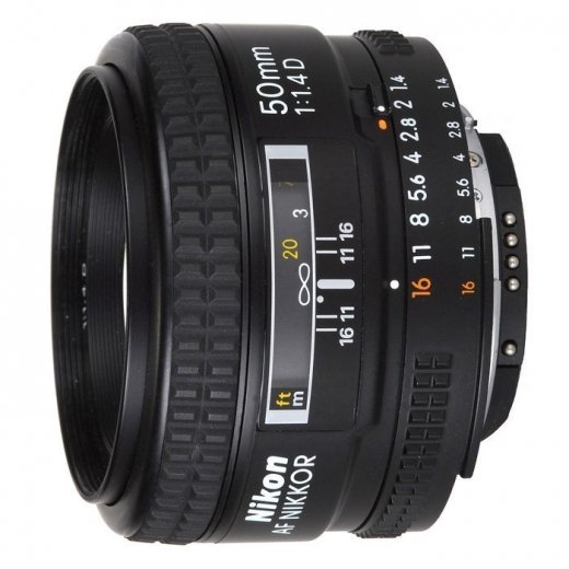 Объектив Nikkor AF 50 mm F/1.4 D Купить Объектив Nikkor AF 50 mm F/1.4 D в