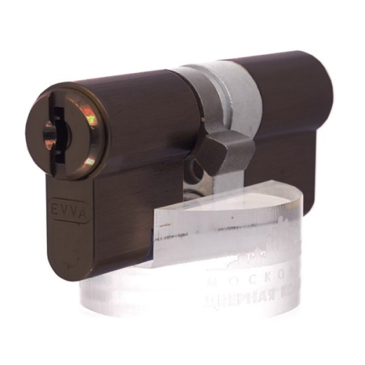 Купить Цилиндр EVVA MCS L62 (ключ-ключ,флажок,бронза) в 