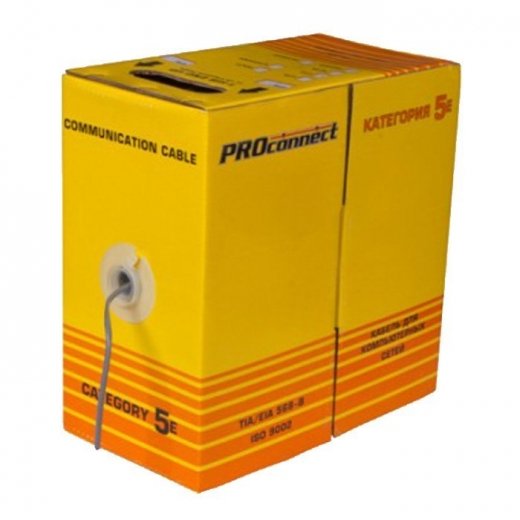 Proconnect FTP 4PR 24AWG CAT5e LT (PB) (305 м) Купить Proconnect FTP 4PR 24AWG CAT5e LT (PB) (305 м) в