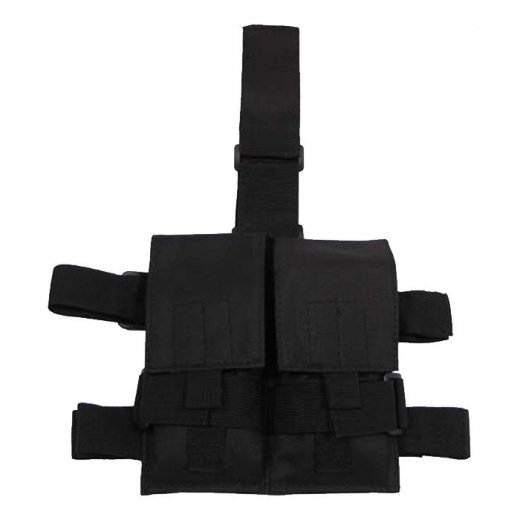 Подсумок двойной набедренный черный Купить Подсумок двойной набедренный черный в