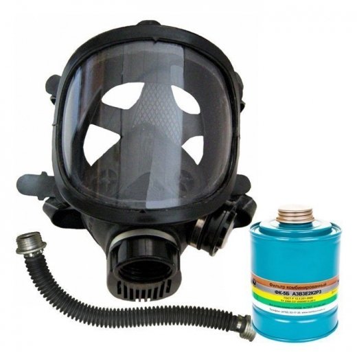 Противогаз ППФ-5Б с фильтром ФК-5Б марки A3B3E2K2P3 маска ПМ-88 Купить Противогаз ППФ-5Б с фильтром ФК-5Б марки A3B3E2K2P3 маска ПМ-88 в