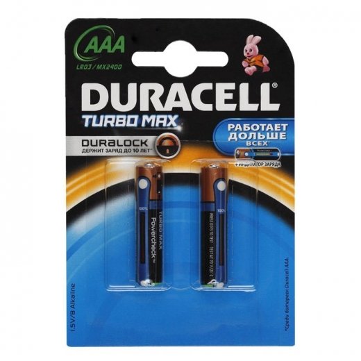 Duracell LR03-2BL TURBO (20/60/18000) Купить Duracell LR03-2BL TURBO (20/60/18000) в