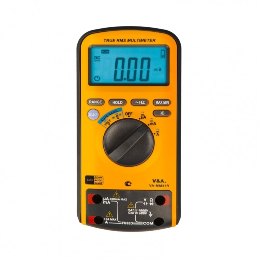 VA-ММ41R Мультиметр цифровой с повышенной защитой Купить VA-ММ41R Мультиметр цифровой с повышенной защитой в