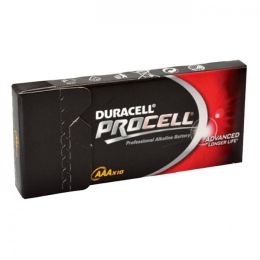 Duracell Procell LR03 (10/100/38400) Купить Duracell Procell LR03 (10/100/38400) в
