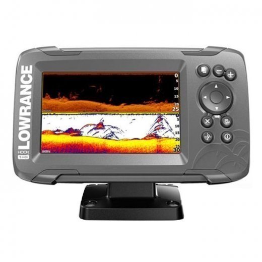 Эхолот-картплоттер Lowrance Hook2-5 с датчиком SplitShot Купить Эхолот-картплоттер Lowrance Hook2-5 с датчиком SplitShot в