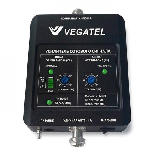 Репитер Vegatel VT1-900E (LED) Купить Репитер Vegatel VT1-900E (LED) в