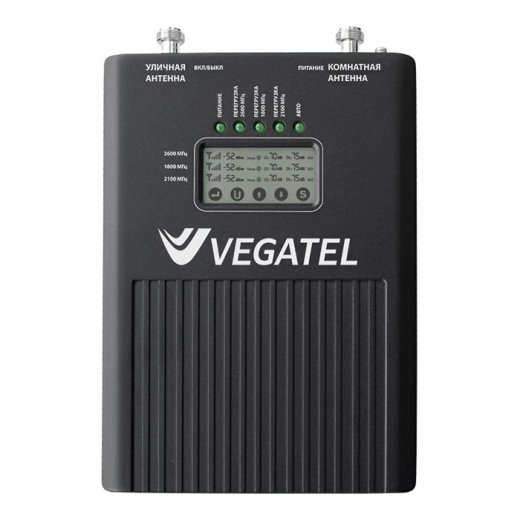 Репитер Vegatel VT3-1800/2100/2600 (LED) Купить Репитер Vegatel VT3-1800/2100/2600 (LED) в