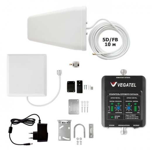 Комплект VEGATEL VT-900E/3G-kit (дом, LED) Купить Комплект VEGATEL VT-900E/3G-kit (дом, LED) в
