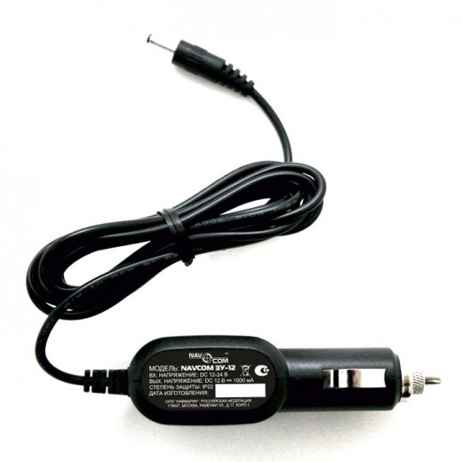 Зарядное устройство в прикуриватель NavCom ЗУ-12 Купить Зарядное устройство в прикуриватель NavCom ЗУ-12 в
