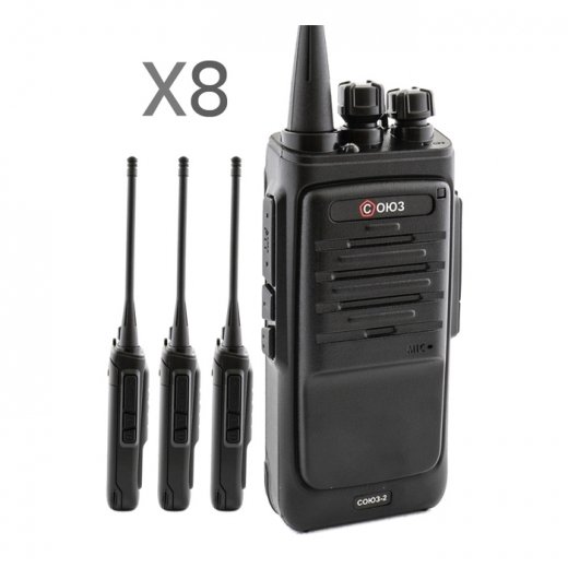 Комплект раций СОЮЗ-2х8 черный Купить Комплект раций СОЮЗ-2х8 черный в