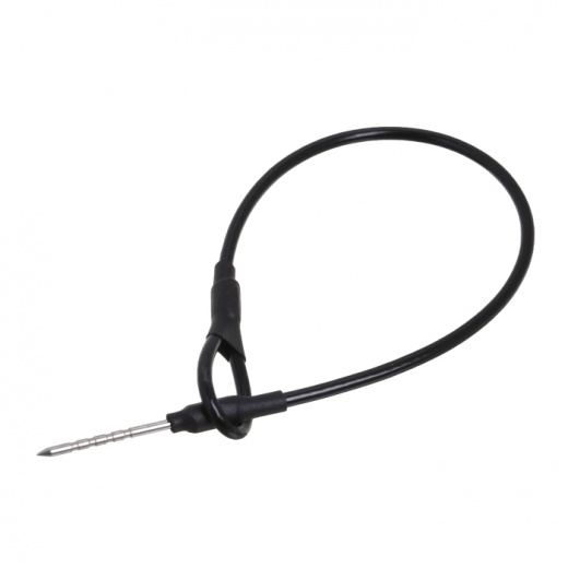 Тросик петля-игла 170 мм (черный) Купить Тросик петля-игла 170 мм (черный) в