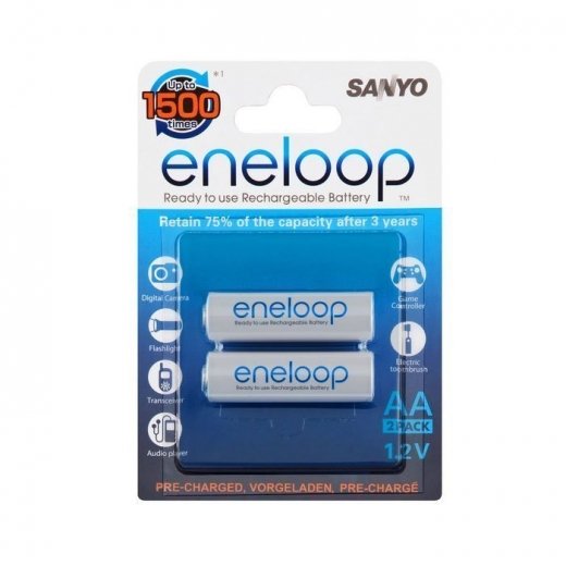 Sanyo Eneloop HR-3UTGA-2BP Купить Sanyo Eneloop HR-3UTGA-2BP в