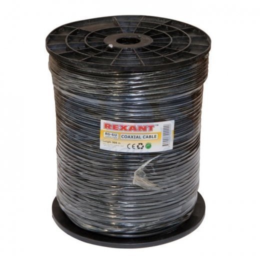 Rexant RG-6U 75 Ом OUTDOOR (305м) Купить Rexant RG-6U 75 Ом OUTDOOR (305м) в