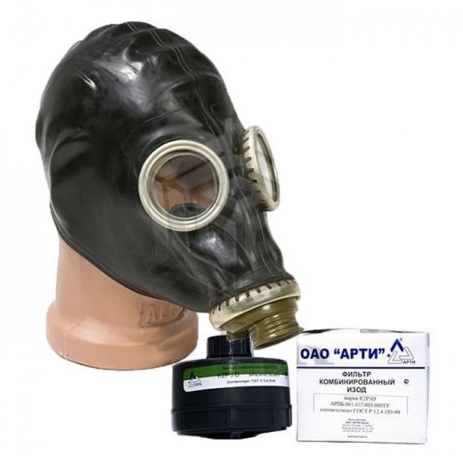 Противогаз ППФ-1 с ШМП с ФК "ИЗОД" марки K2P3D Купить Противогаз ППФ-1 с ШМП с ФК "ИЗОД" марки K2P3D в