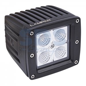 Lamper Светодиодная фара рабочего света поворотная квадратная 12W Купить Lamper Светодиодная фара рабочего света поворотная квадратная 12W в