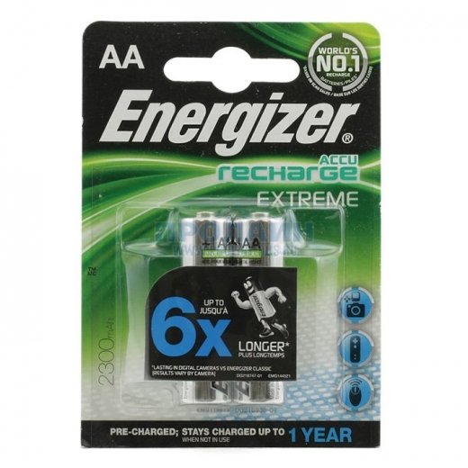 Energizer HR6-2BL 2300mАh (2/24) Купить Energizer HR6-2BL 2300mАh (2/24) в