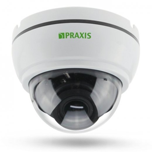 Купольная мультиформатная видеокамера Praxis PP-8111MHD 2.8-12 Купить Купольная мультиформатная видеокамера Praxis PP-8111MHD 2.8-12 в