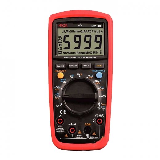 Цифровой мультиметр RGK DM-30 Купить Цифровой мультиметр RGK DM-30 в