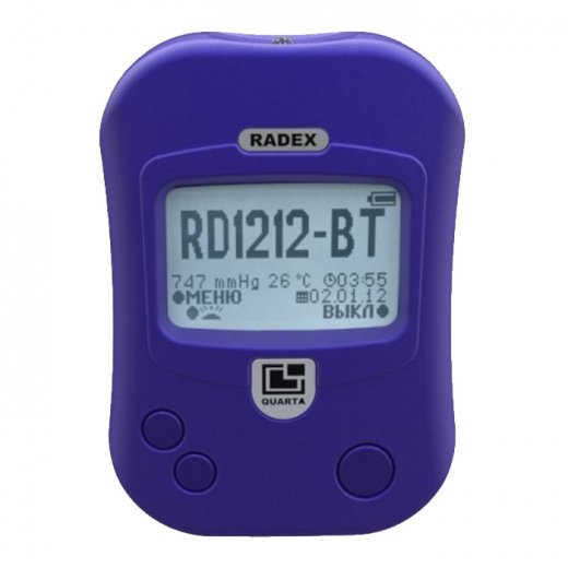 Дозиметр радиации RADEX RD1212-BT Bluetooth Купить Дозиметр радиации RADEX RD1212-BT Bluetooth в