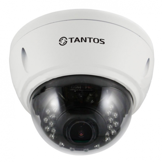 Купольная IP-камера Tantos TSi-Vle2VP (2.8-12) Купить Купольная IP-камера Tantos TSi-Vle2VP (2.8-12) в