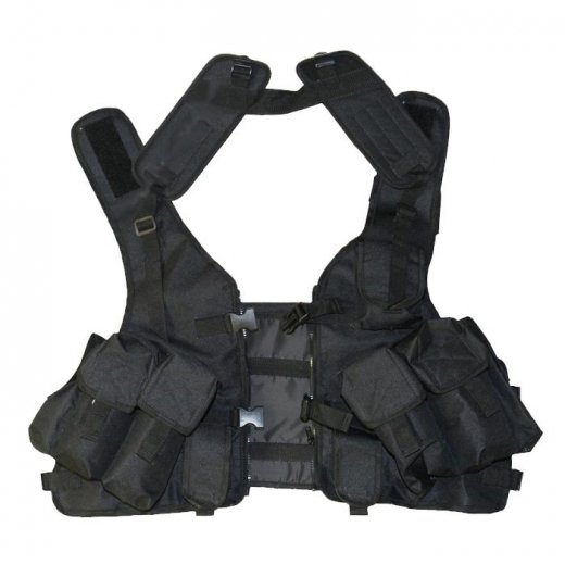 Разгрузочный жилет "Скала" черный Купить Разгрузочный жилет "Скала" черный в