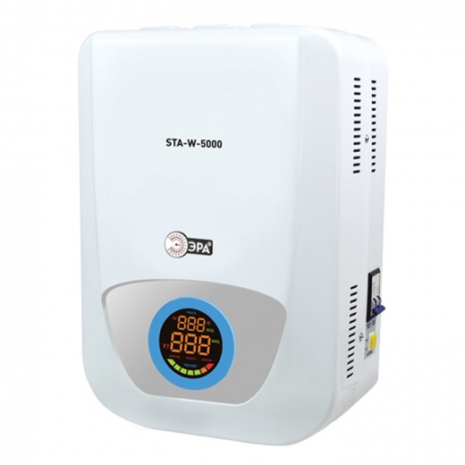 Стабилизатор напряжения ЭРА STA-W-5000 Купить Стабилизатор напряжения ЭРА STA-W-5000 в