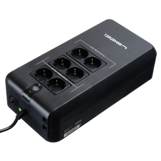 Купить ИБП Ippon Back Verso 800 420Вт 800ВА Черный в 