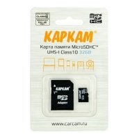 Купить Карта памяти Каркам 32GB microSDHC 10Class UHS-I в 