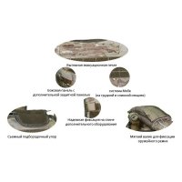 Бронежилет "Модуль - Монолит-М" класса защитной структуры Бр4 (комплектация 58-2-2Б525)