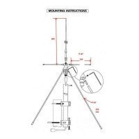 Антенна базовая Sirio SD 1300U