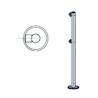 Купить Praktika Стойка ограждения односторонняя в Москве с доставкой по всей России