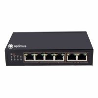 Купить Коммутатор Optimus UM1-E6/4P в Москве с доставкой по всей России