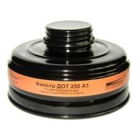 Купить Фильтр к противогазу ДОТ 250 (м.A1) с фильтром P2 ФП в 