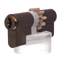 Купить Цилиндр EVVA MCS L62 (ключ-ключ,шестеренка,бронза,функция BSZ) в Москве с доставкой по всей России