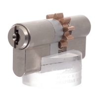 Купить Цилиндр EVVA MCS L62 (ключ-ключ,шестеренка,никель,функция BSZ) в Москве с доставкой по всей России