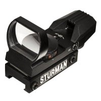 Купить Оптический прицел Sturman OPEN (Weaver - 21mm) с двухцветной маркой в 