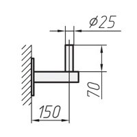 Locus Кронштейн 0,15 м