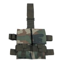 Купить Подсумок двойной набедренный woodland в Москве с доставкой по всей России