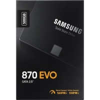 SSD накопитель Samsung 870 EVO MZ-77E500BW 500ГБ, 2.5", SATA III, SATA