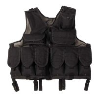 Купить Жилет тактический облегченный черный в 