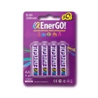Купить QEnerGO! RB NiMh 4 x AA 2200 mAh в 
