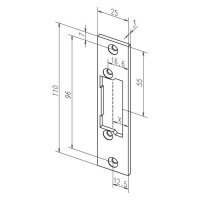 Купить Eff-Eff kl (61B 35) (----61B35-01) лицевая панель сталь в Москве с доставкой по всей России