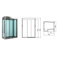 Шлюзовая кабина Saima Bigtel Light