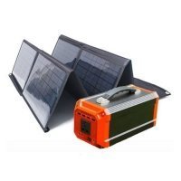 Переносная электростанция с солнечной панелью "Sun-Power P4"