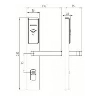Электронный замок Bonwin BW803SC-K EURO