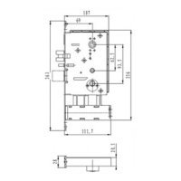 Электронный замок Bonwin BW803SC-C